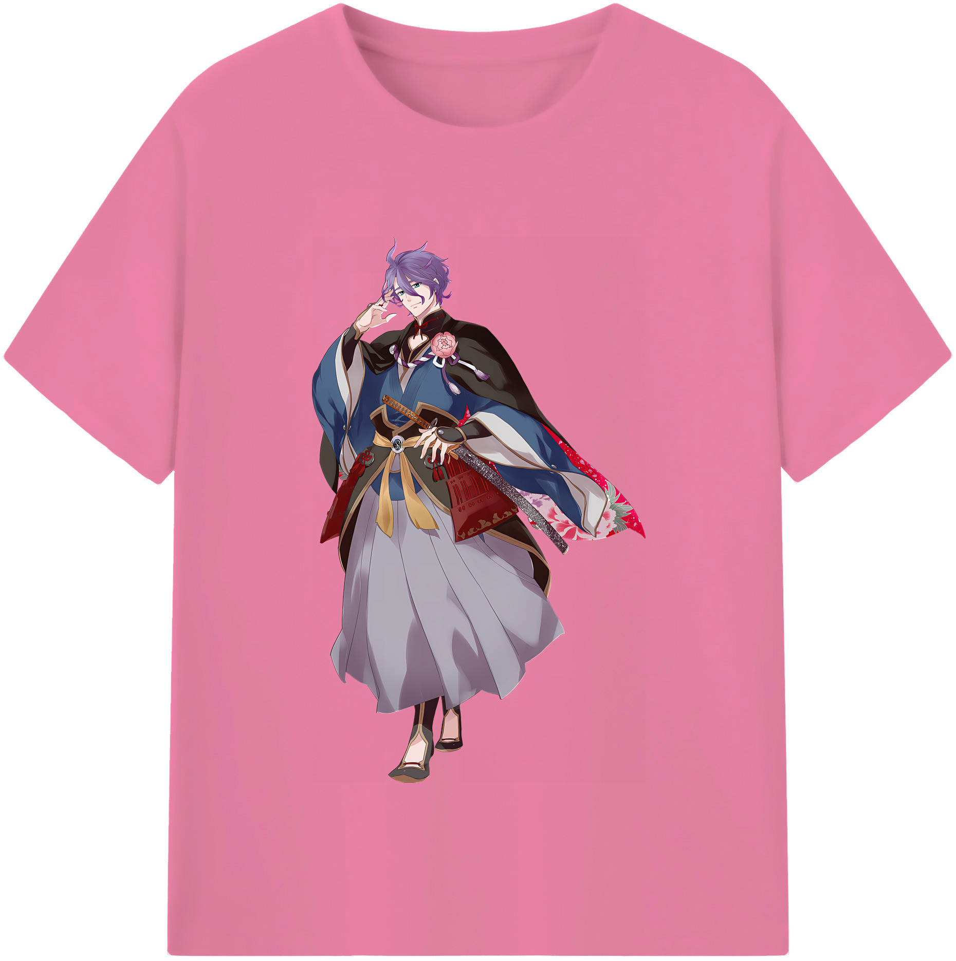 （画像用） 刀剣乱舞 Touken Ranbu 綿100％半袖Tシャツ（フロントプリント）